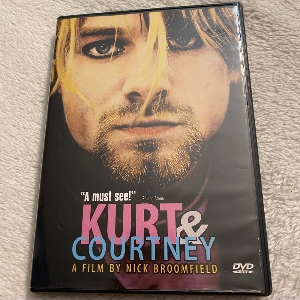 𝅺kurt & Courtney documentary DVD​​​​​